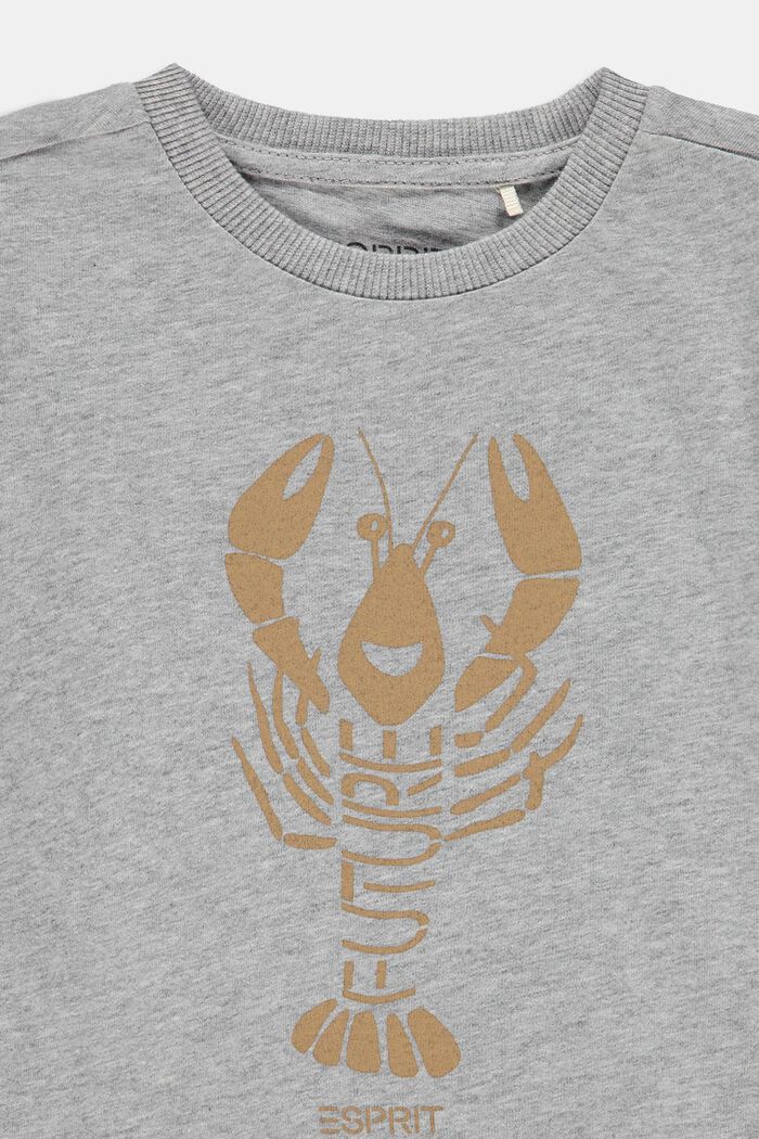 T-shirt à imprimé homard, 100 % coton, MEDIUM GREY, detail image number 2