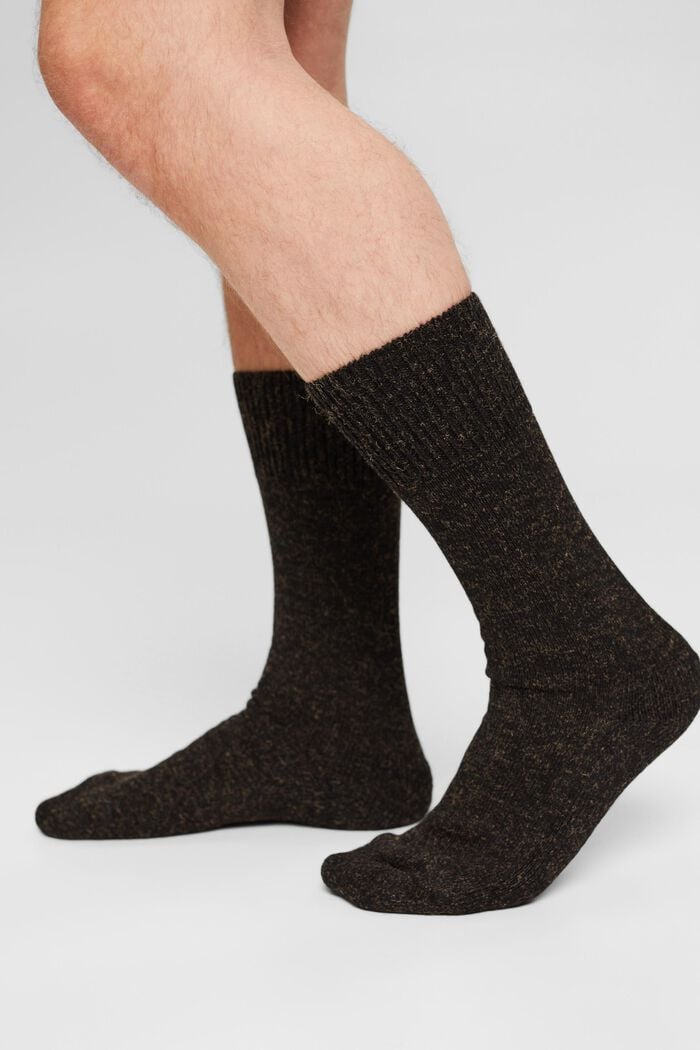 Gemêleerde sokken van een katoenmix