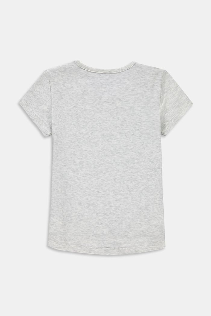 T-shirt à imprimé en coton, DUSTY NUDE, detail image number 1