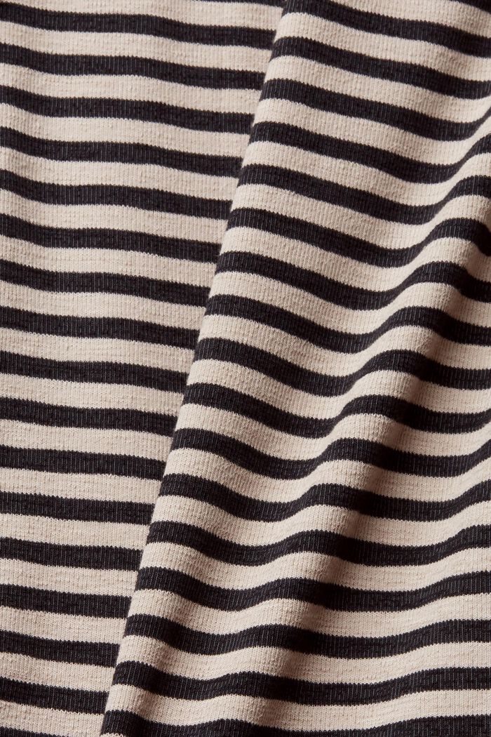 Robe polo rayée, LIGHT TAUPE, detail image number 1