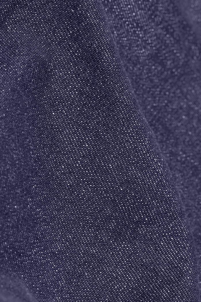Jean stretch en coton bio, BLUE RINSE, detail image number 6
