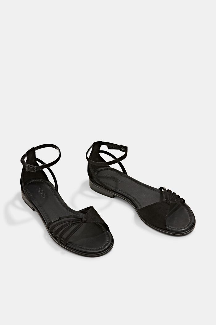 Sandales à similidaim, BLACK, detail image number 6