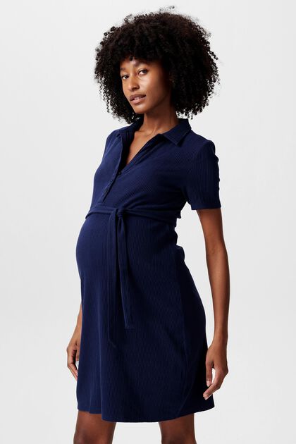 MATERNITY jurk met band, voor borstvoeding