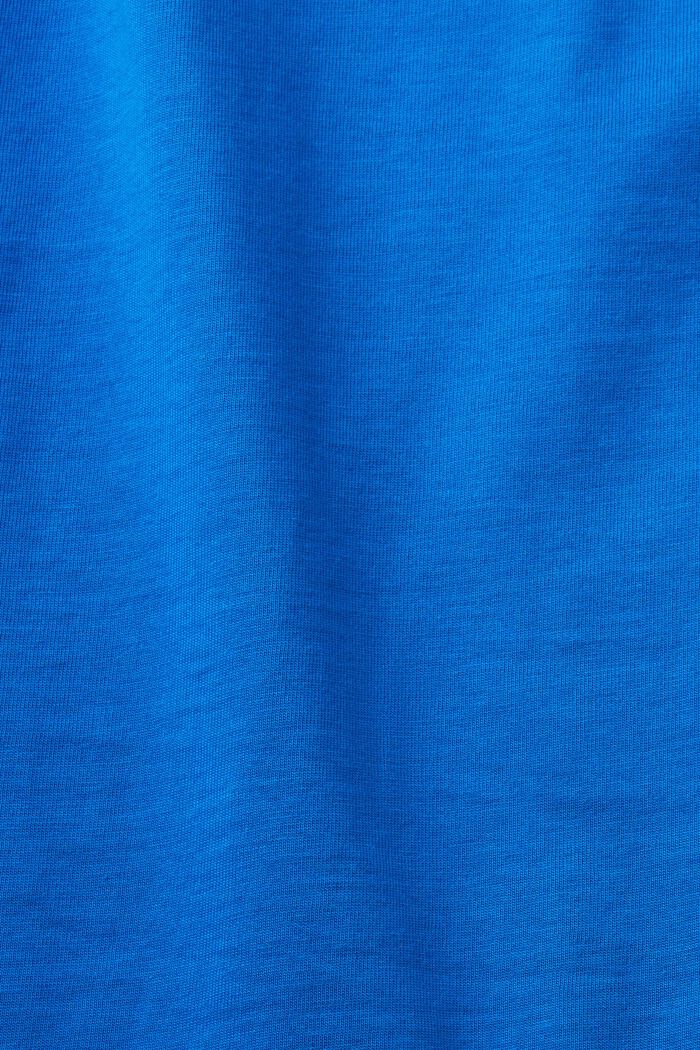 T-shirt en coton à logo en forme de cœur, BLUE, detail image number 6
