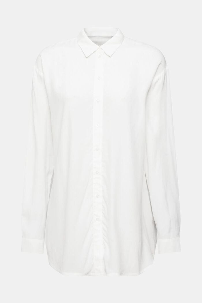 Blouse, LENZING™ ECOVERO™, OFF WHITE, overview