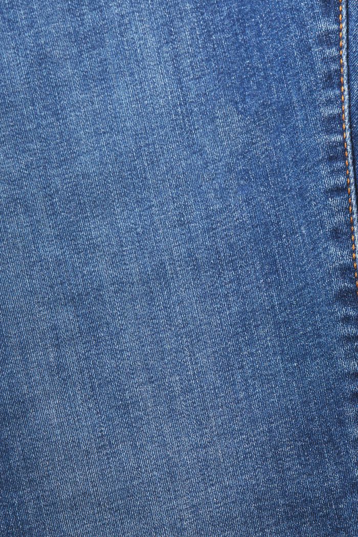 Skinny jeans van duurzaam katoen, BLUE MEDIUM WASHED, detail image number 6