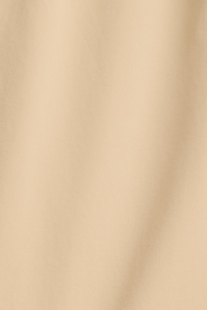 Jupe-culotte, 100% coton Pima, SAND, detail image number 4