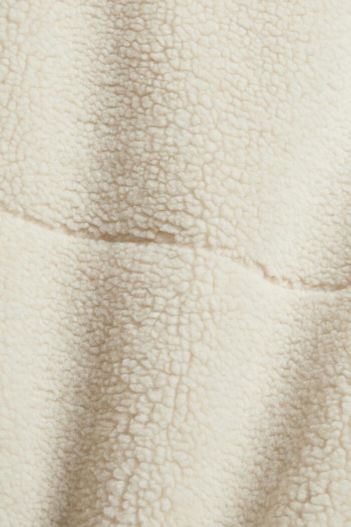 Gerecycled: gewatteerde jas van teddy, ICE, detail image number 4