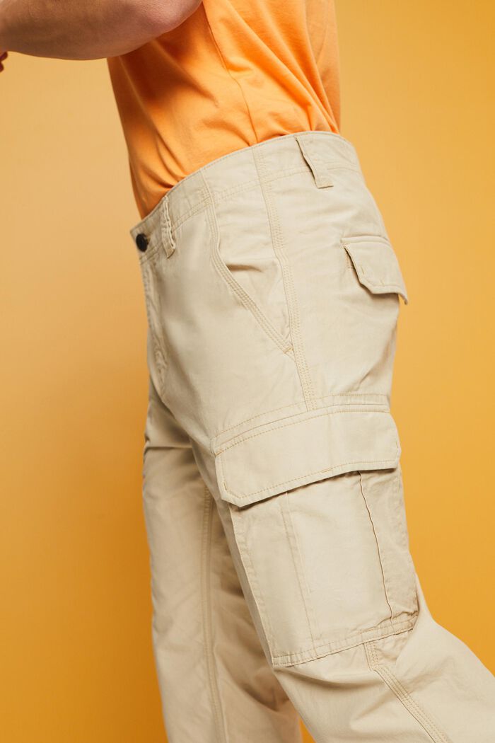 Pantalon cargo en twill de coton, SAND, detail image number 2