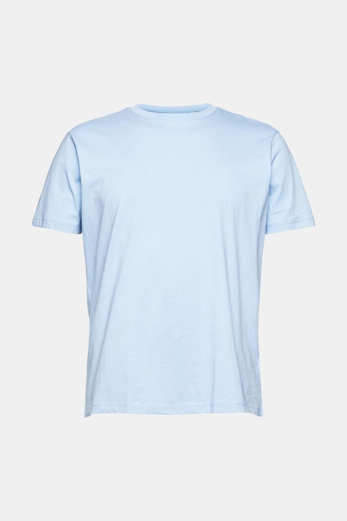 Jersey T-shirt met logoprint, LIGHT BLUE, detail image number 2
