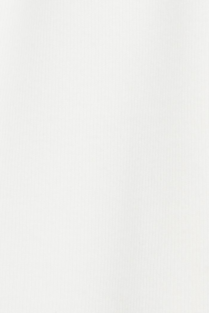 Sweatshirt met opstaande kraag, katoenmix, OFF WHITE, detail image number 1