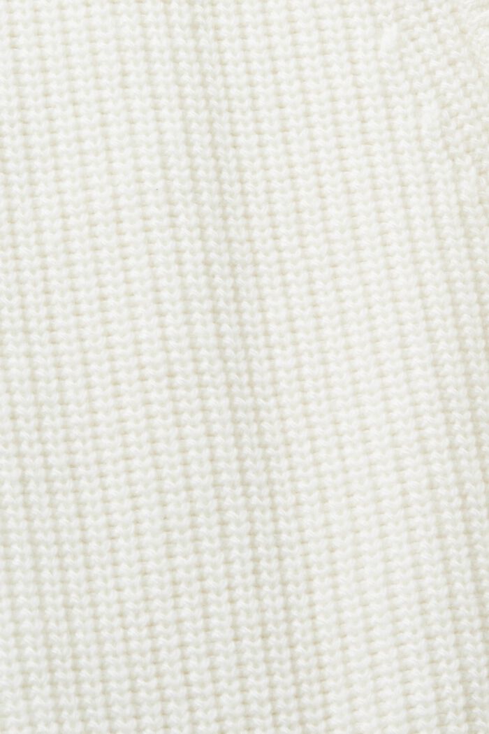 Gilet en maille torsadée, laine mélangée, OFF WHITE, detail image number 5