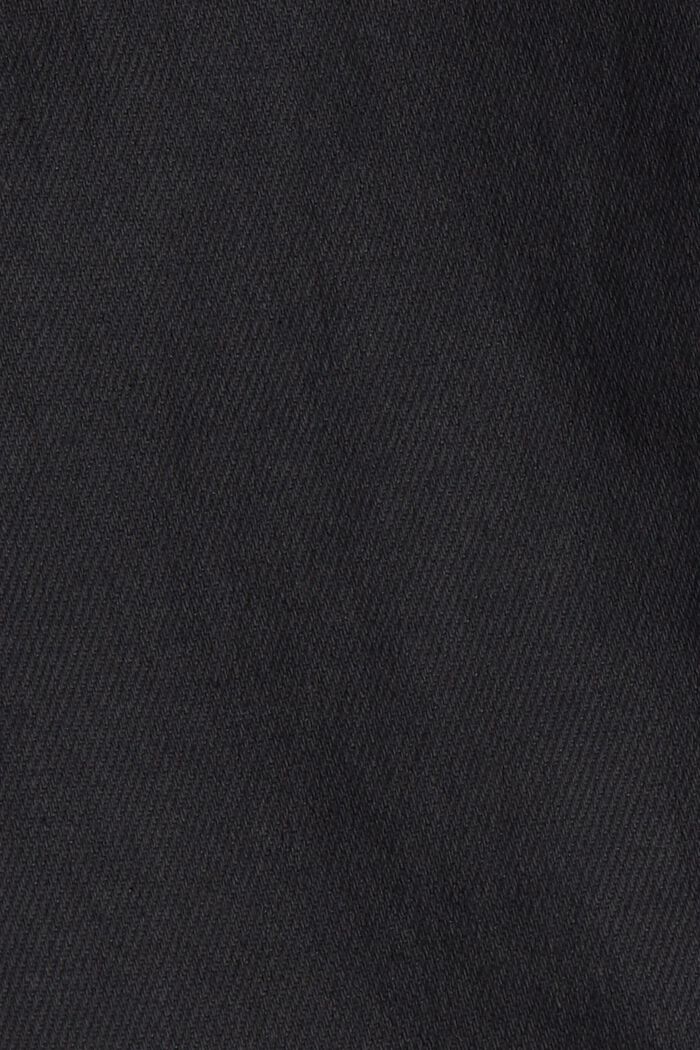 Jean à détails zippés, coton biologique mélangé, BLUE BLACK, detail image number 4