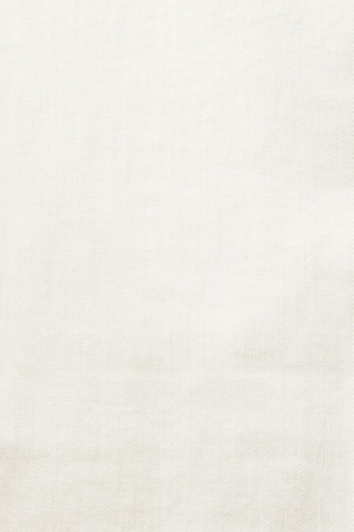 Pantalon corsaire en coton bio, WHITE, detail image number 0