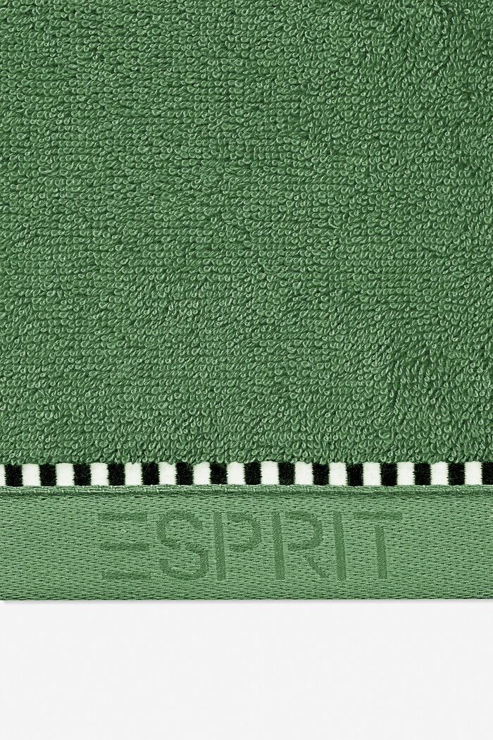 Met TENCEL™: handdoekenlijn van badstof, MOSS GREEN, detail image number 1
