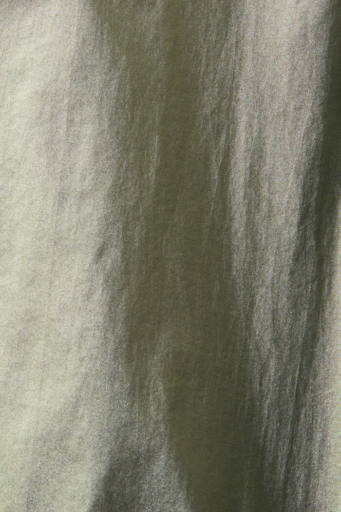 Windjack met metallic coating, DARK TEAL GREEN, detail image number 6