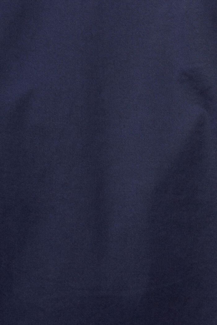 Chino met gevlochten ceintuur, NAVY, detail image number 1