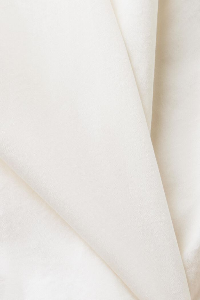 Popeline blouse, 100% katoen, OFF WHITE, detail image number 5