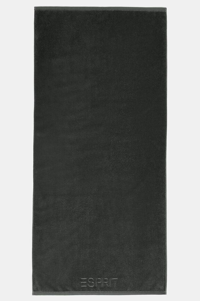 À teneur en TENCEL™ : la collection de serviettes en tissu éponge, ANTHRACITE, detail image number 3