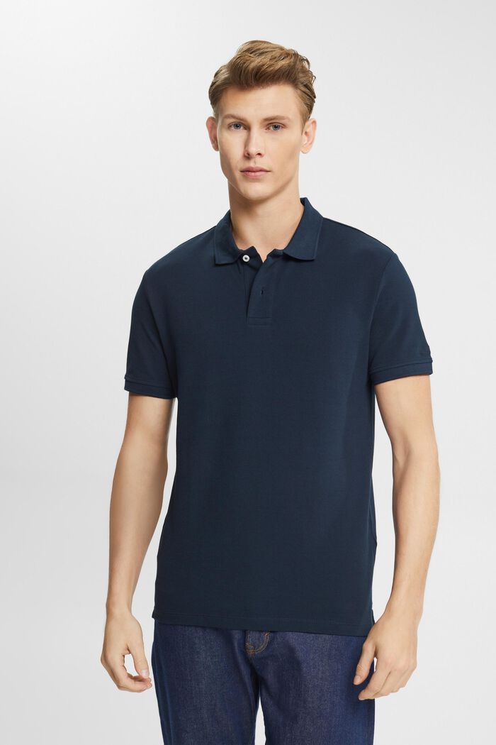 Polo coupe Slim Fit, NAVY, detail image number 0