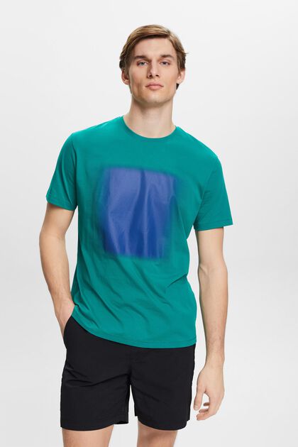 Katoenen T-shirt met print