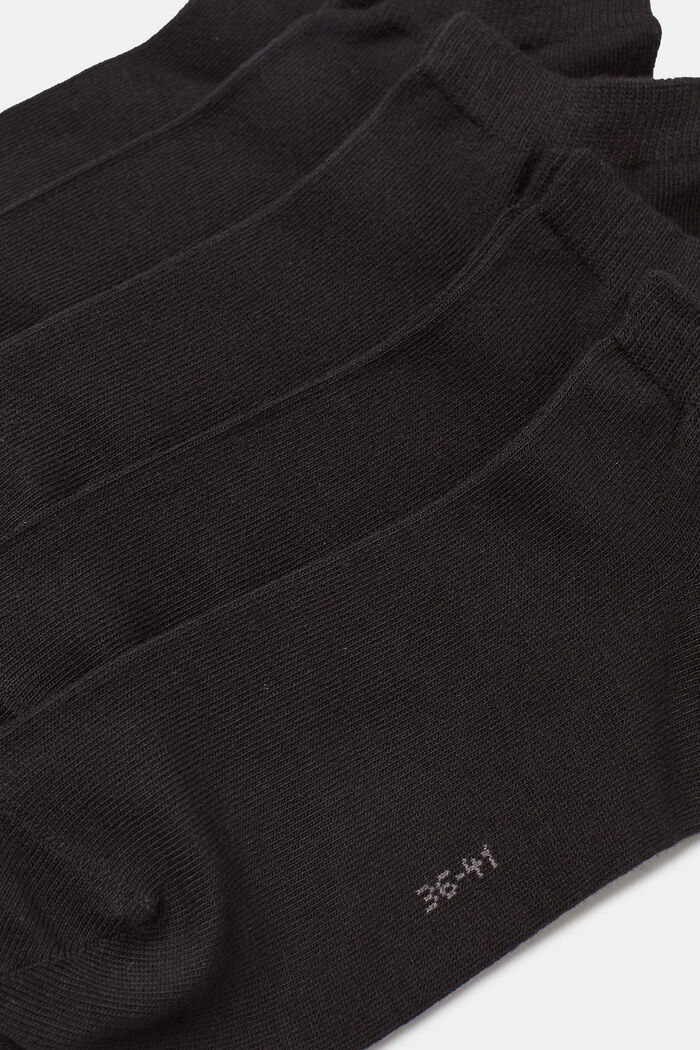 5 paires de chaussettes en coton mélangé, BLACK, detail image number 2