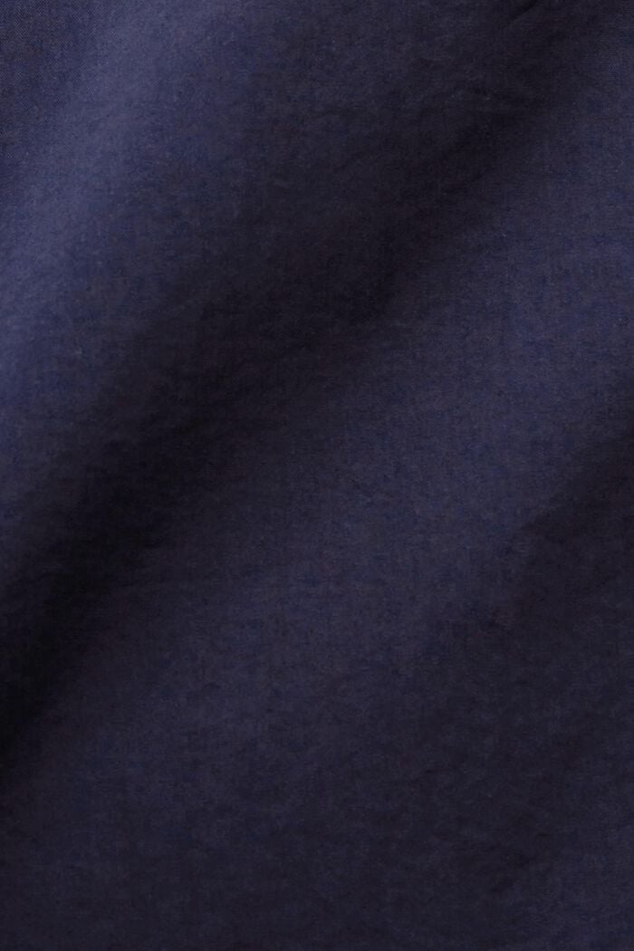 Overhemd met korte mouwen, katoenmix, NAVY, detail image number 4