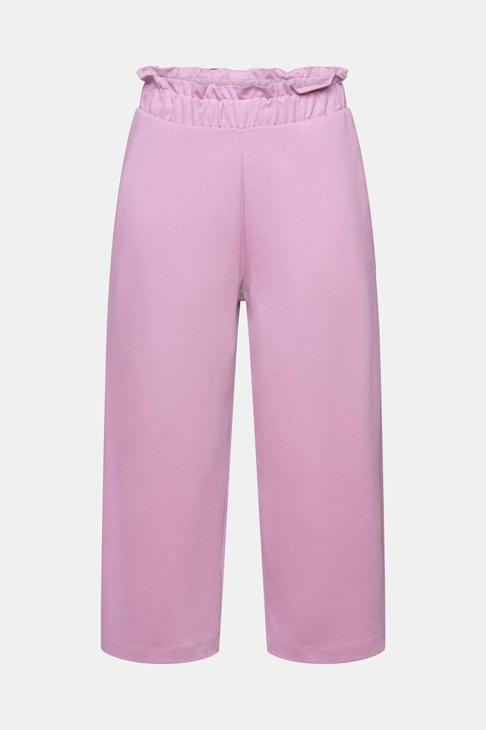 Cropped culotte, MAUVE, detail image number 7