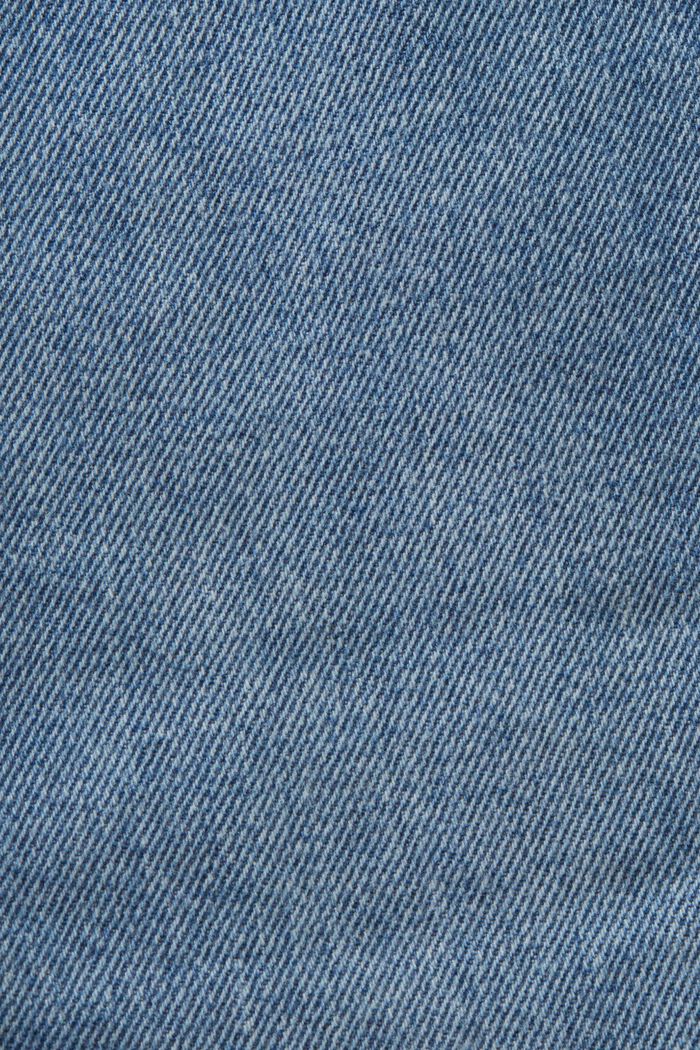 Mid rise regular tapered jeans, BLUE MEDIUM WASHED, detail image number 6