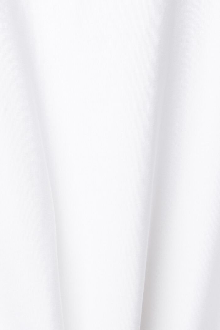 Jersey T-shirt, 100% katoen, WHITE, detail image number 1