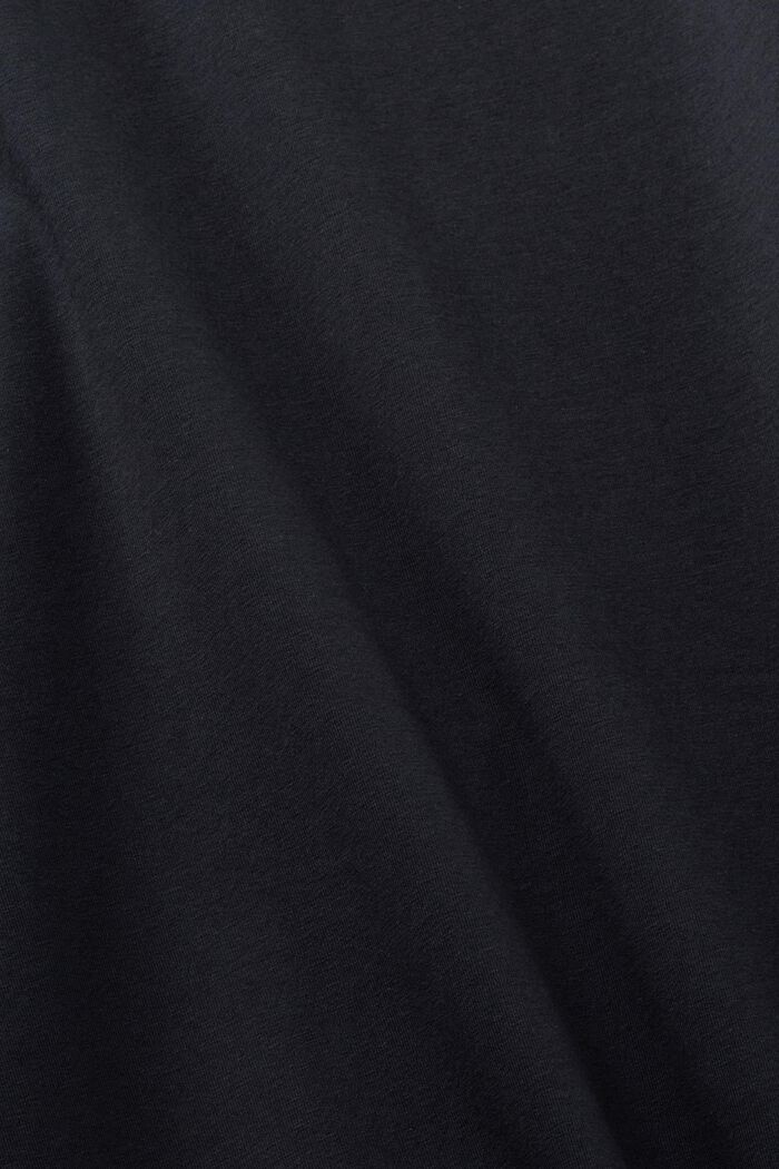 Chemise de nuit munie d’une poche-poitrine, BLACK, detail image number 4