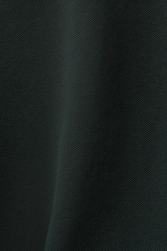 Slim fit-poloshirt, DARK TEAL GREEN, detail image number 5
