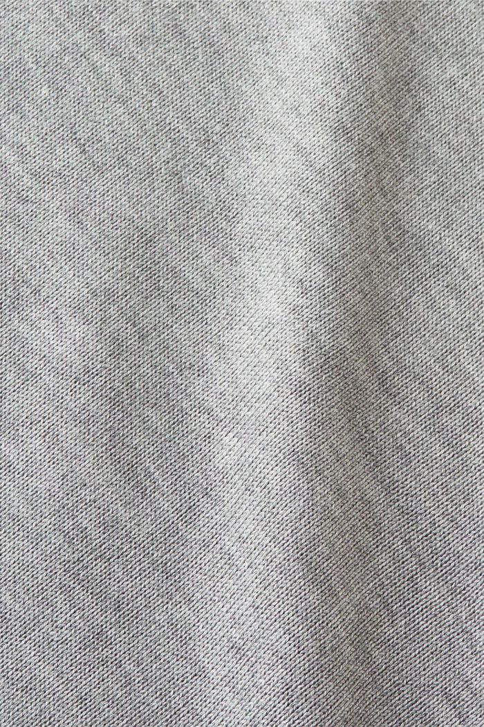 Poncho bicolore, LIGHT GREY, detail image number 2