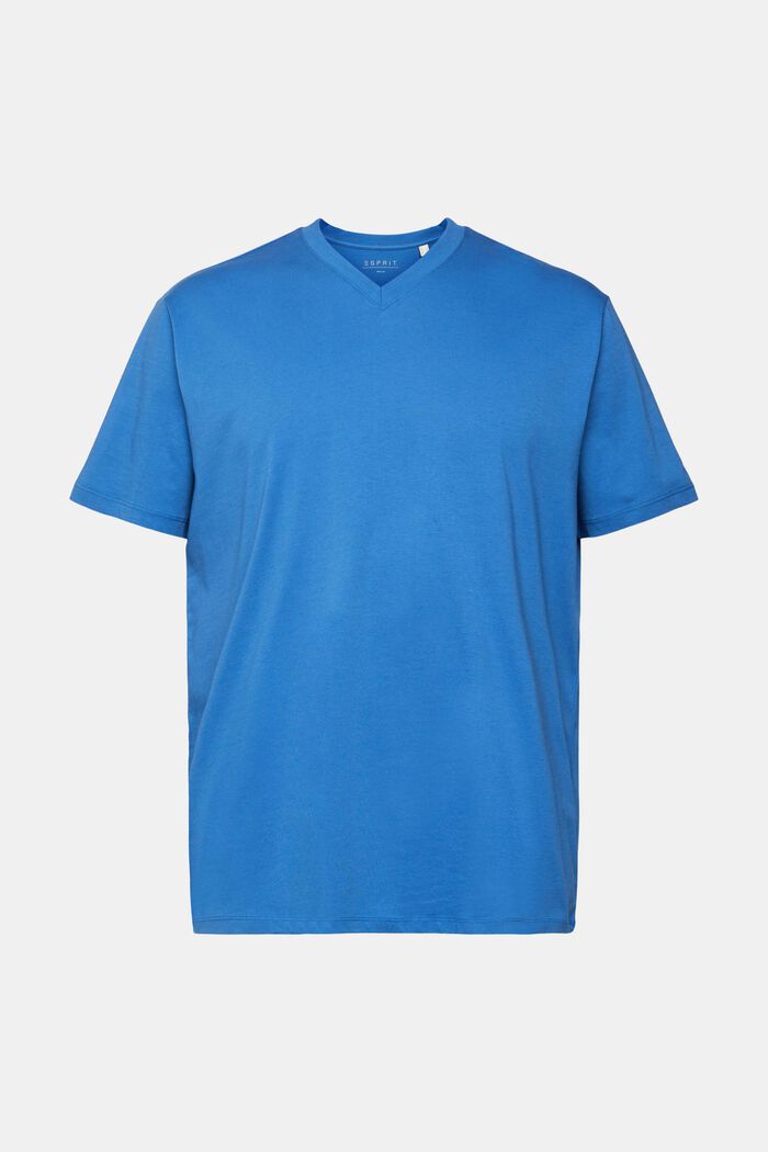 Jersey T-shirt, 100% katoen, BLUE, detail image number 2