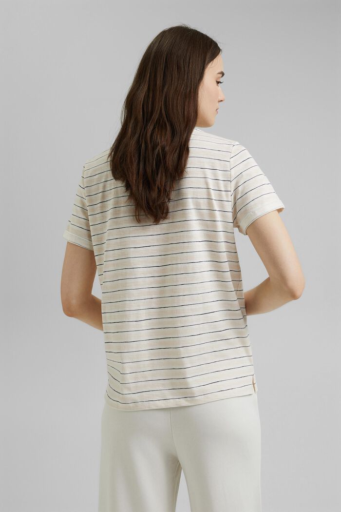 T-shirt à imprimé, 100 % coton biologique, OFF WHITE, detail image number 3