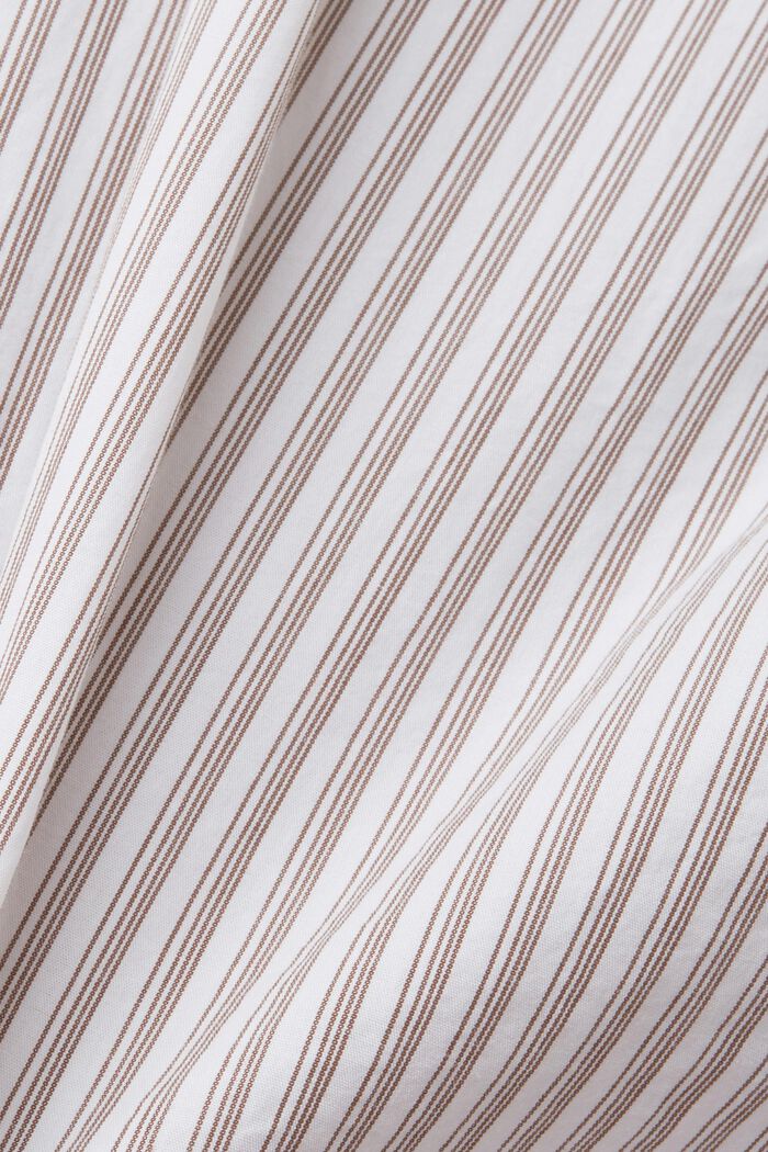 Chemise rayée en coton durable, TOFFEE, detail image number 5