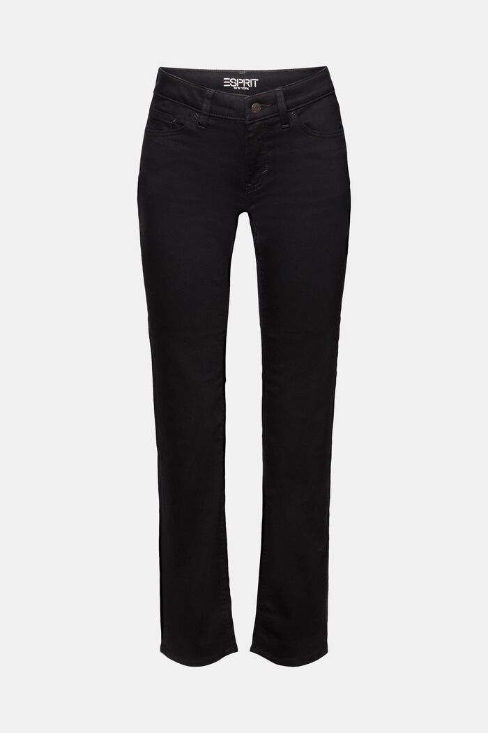 Jeans met wijde pijpen, BLACK RINSE, detail image number 5