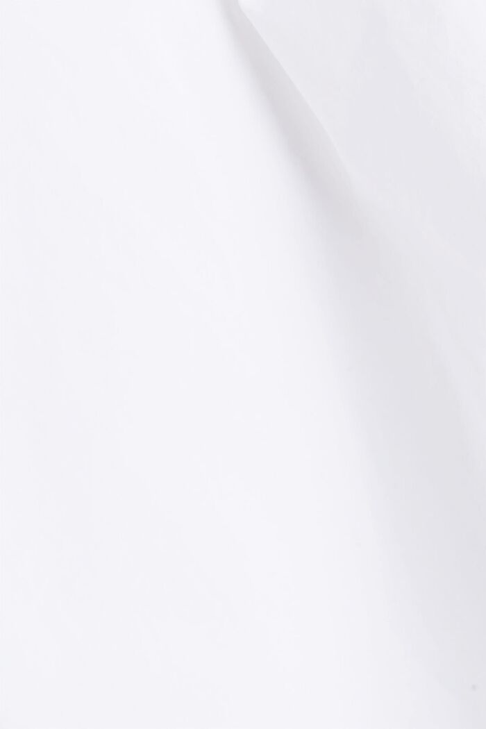 Oversized overhemdblouse van katoen, WHITE, detail image number 4
