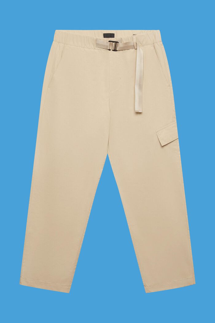 Pantalon cargo à jambes droites, SAND, detail image number 7