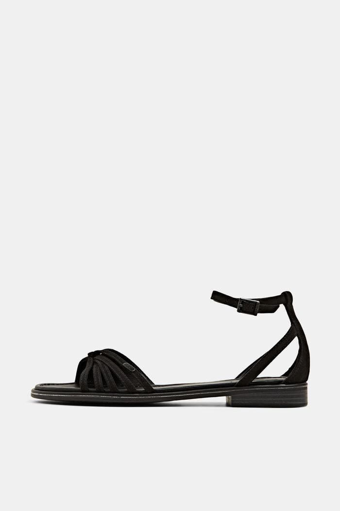 Sandales à similidaim, BLACK, detail image number 0