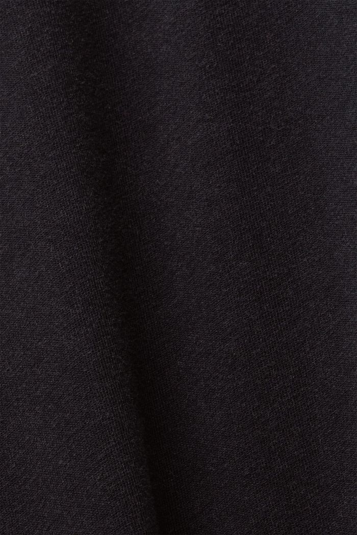 Garment-dyed jersey T-shirt, 100% katoen, BLACK, detail image number 5