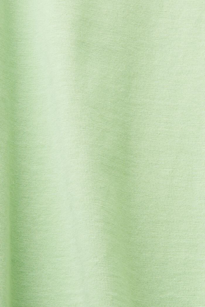 T-shirt à col ras-du-cou, LIGHT GREEN, detail image number 4