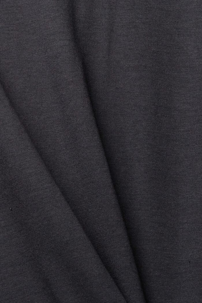 Actief T-shirt, LENZING™ ECOVERO™, BLACK, detail image number 1