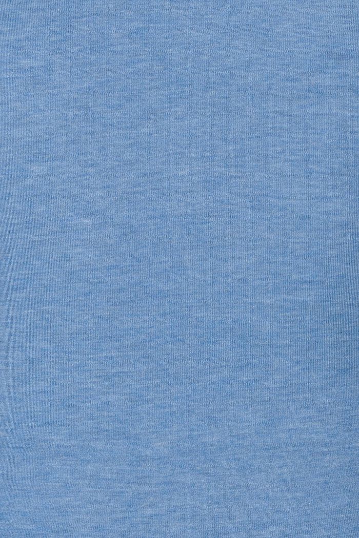Sweatshirt met een zachte touch, MODERN BLUE, detail image number 3
