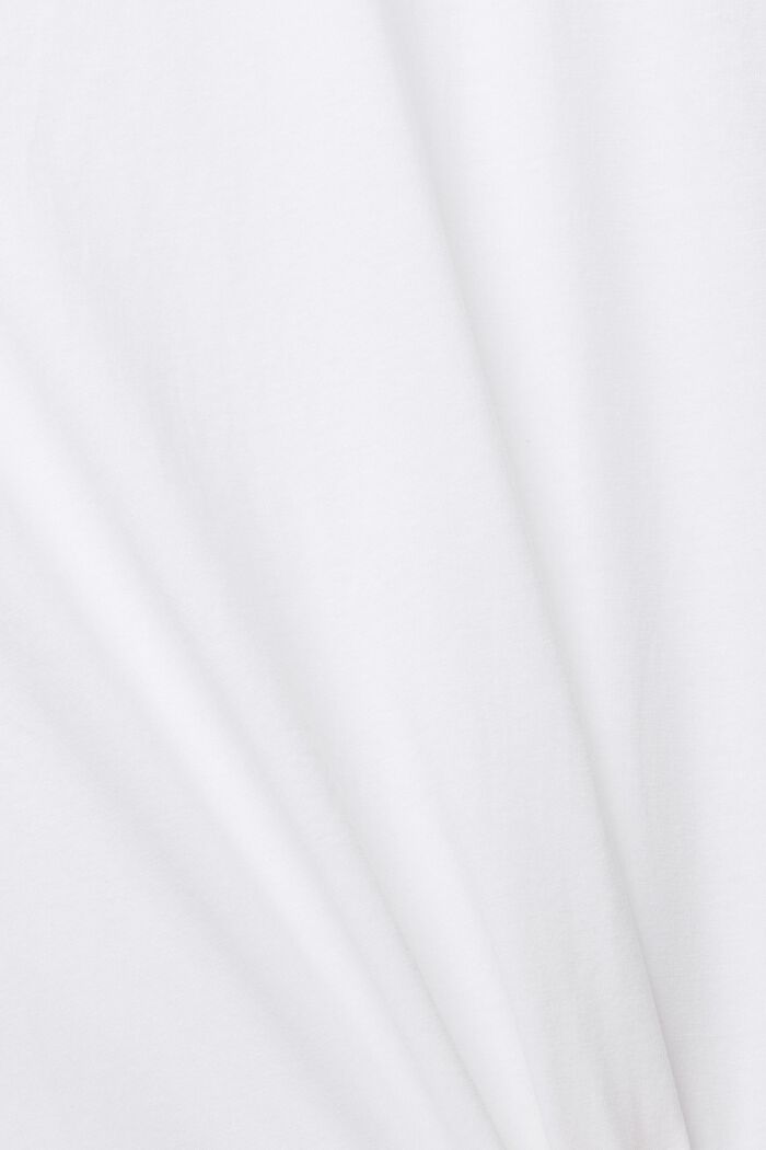 T-shirt unicolore, WHITE, detail image number 1