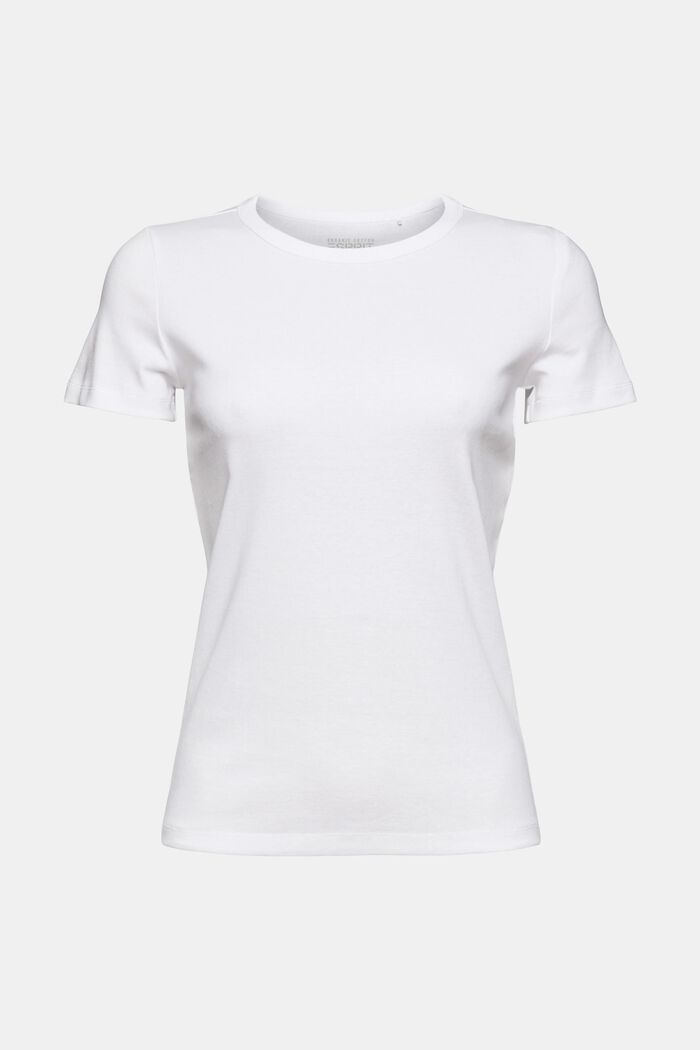 T-shirt en coton, WHITE, detail image number 2