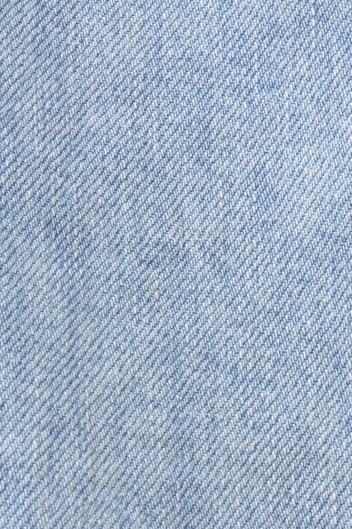 Cropped jeans met dad fit, BLUE LIGHT WASHED, detail image number 6