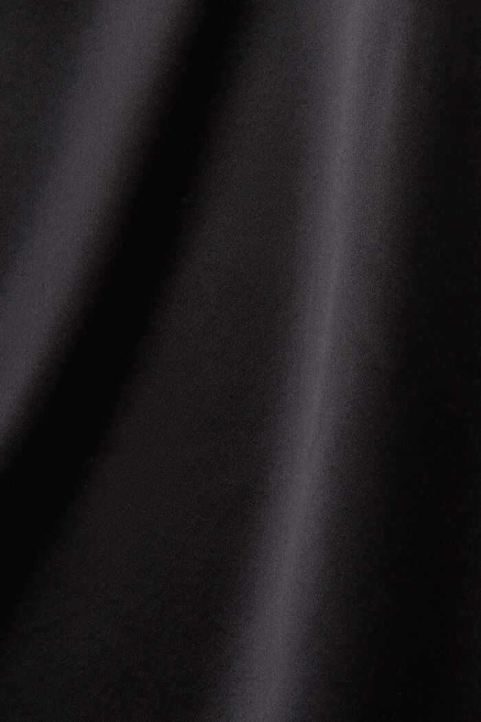 Zijde-satijnen blouse, BLACK, detail image number 5