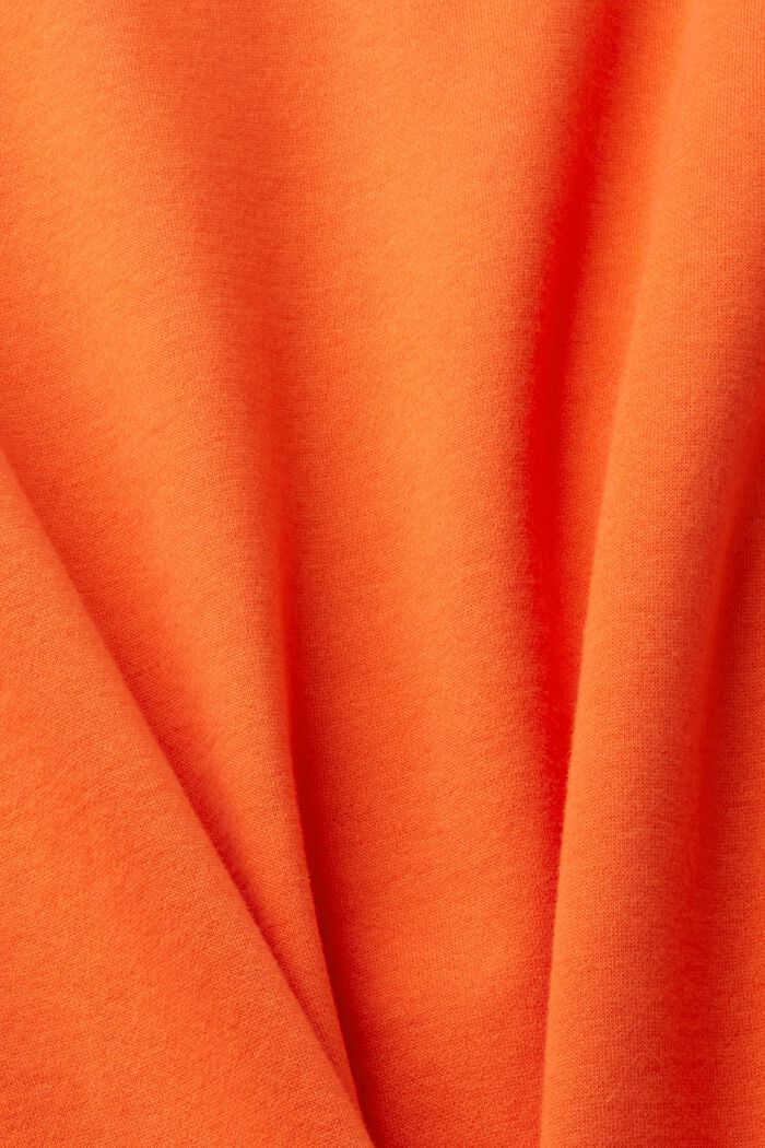 Sweat-shirt oversize, ORANGE RED, detail image number 5
