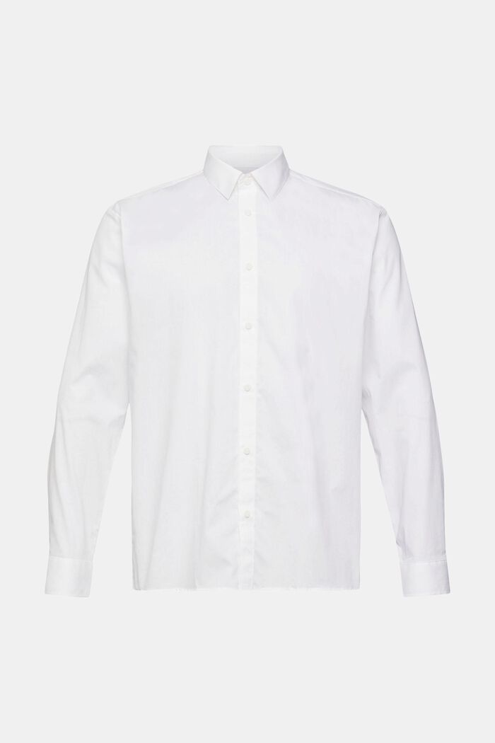 Overhemd van duurzaam katoen, WHITE, detail image number 2